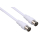 Kabel i złączka TechniSat IEC bialy 1.5m